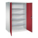 C+P Armoire à outils Acurado, 1950x1200x800 mm, 7035/3003-1
