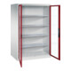 C+P Armoire à outils Acurado, 1950x1200x800 mm, 7035/3003-1