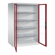 C+P Armoire à outils Acurado, 1950x1200x800 mm, 7035/3003