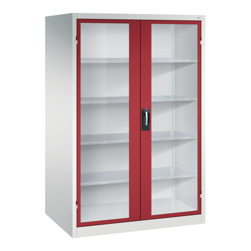 C+P Armoire à outils Acurado, 1950x1200x800 mm, 7035/3003