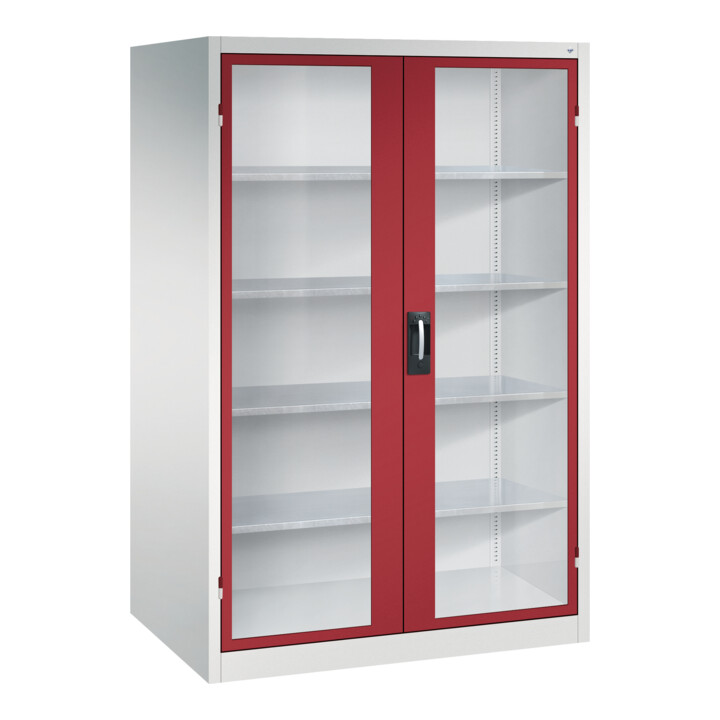 C+P Armoire à outils Acurado, 1950x1200x800 mm, 7035/3003