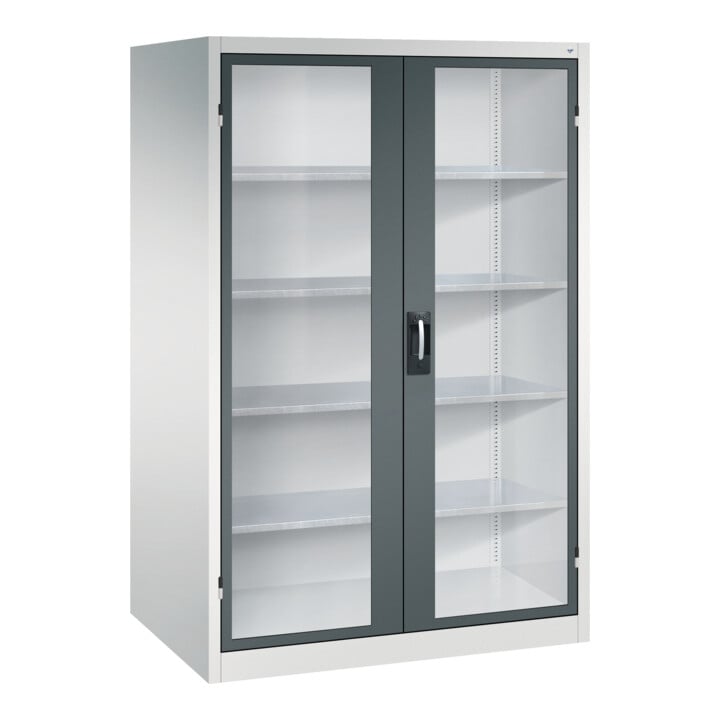 C+P Armoire à outils Acurado, 1950x1200x800mm, 7035/7016