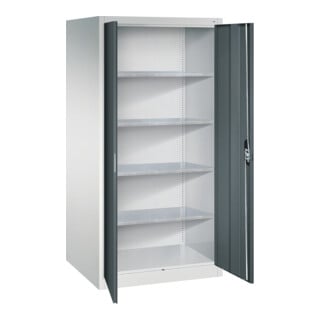 C+P Armoire à outils Acurado, 1950x930x800 mm, 7035/7016