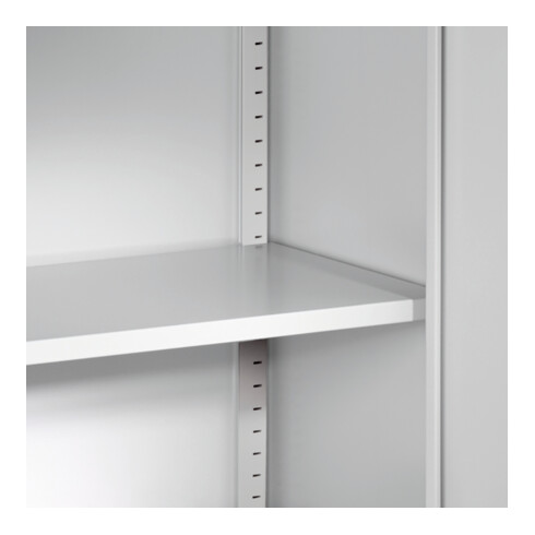 C+P Armoire à portes battantes de bureau Basis PLUS, 1950x930x400mm, 7035/3020