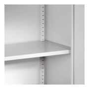 C+P Armoire à portes battantes de bureau Basis PLUS, 1950x930x400mm, 7035/5010-4