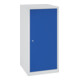 C+P Armoire à portes battantes en acier Série 89, H1000xL100xP500mm, 7035/5010-4