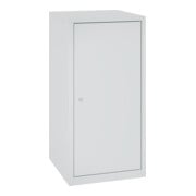 C+P Armoire à portes battantes en acier Série 89, H1000xL100xP500mm, 7035/7035-4
