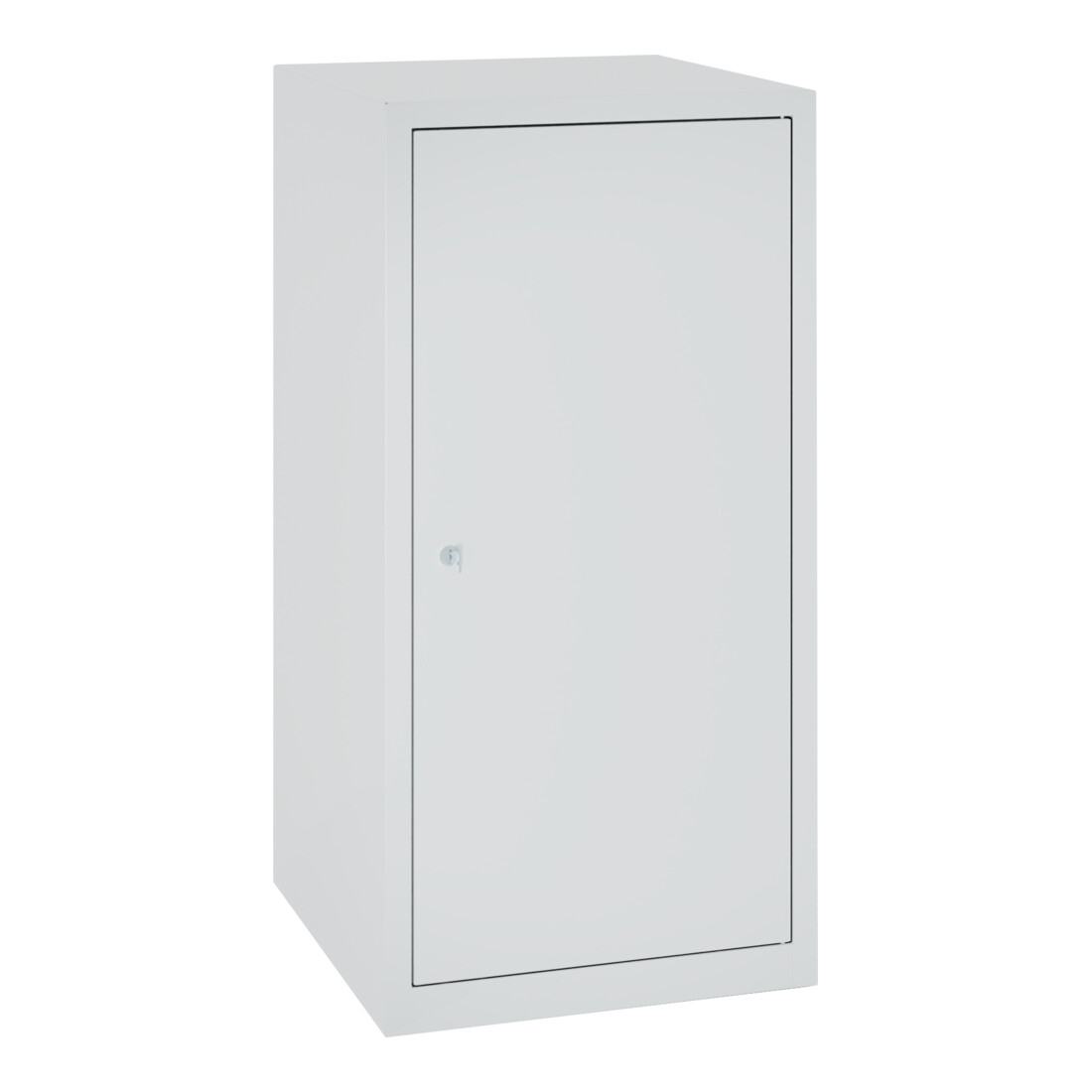 C+P Armoire à portes battantes en acier Série 89, H1000xL100xP500mm, 7035/7035