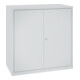 C+P Armoire à portes battantes en acier Série 89, H1000xL100xP500mm, 7035/7035-4