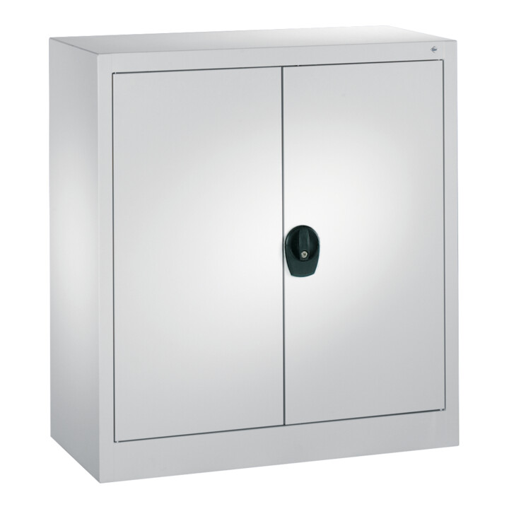 C+P Armoire à portes battantes Série 13, H1000xL935xP400mm, 7035/7035