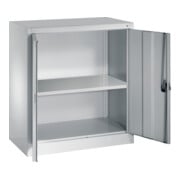 C+P Armoire à portes battantes Série 13, H1000xL935xP400mm, 7035/7035-2