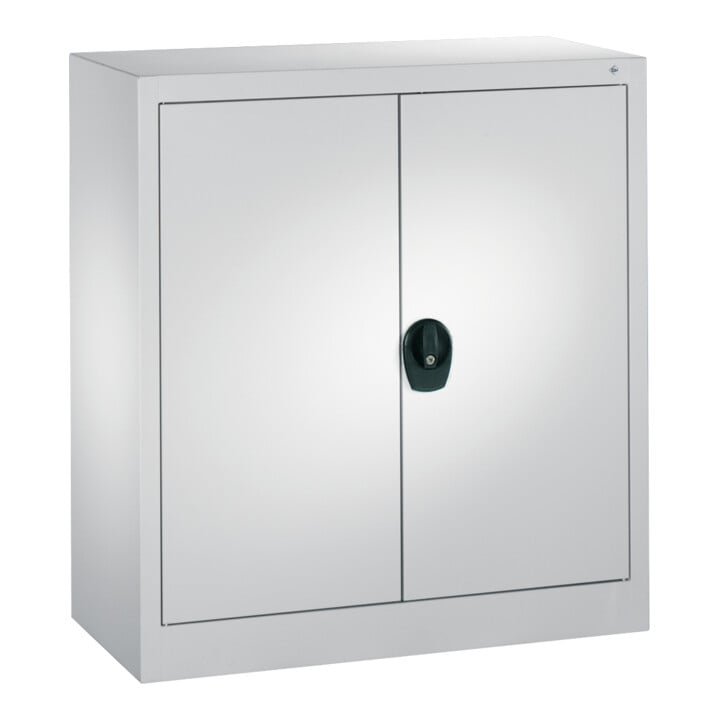 C+P Armoire à portes battantes Série 13, H1000xL935xP400mm, 7035/7035