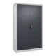 C+P Armoire à portes battantes Série 89, 1950x1200x400mm, 7035/7016-2