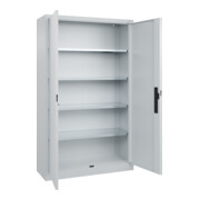 C+P Armoire à portes battantes Série 89, 1950x1200x400mm, 7035/7035