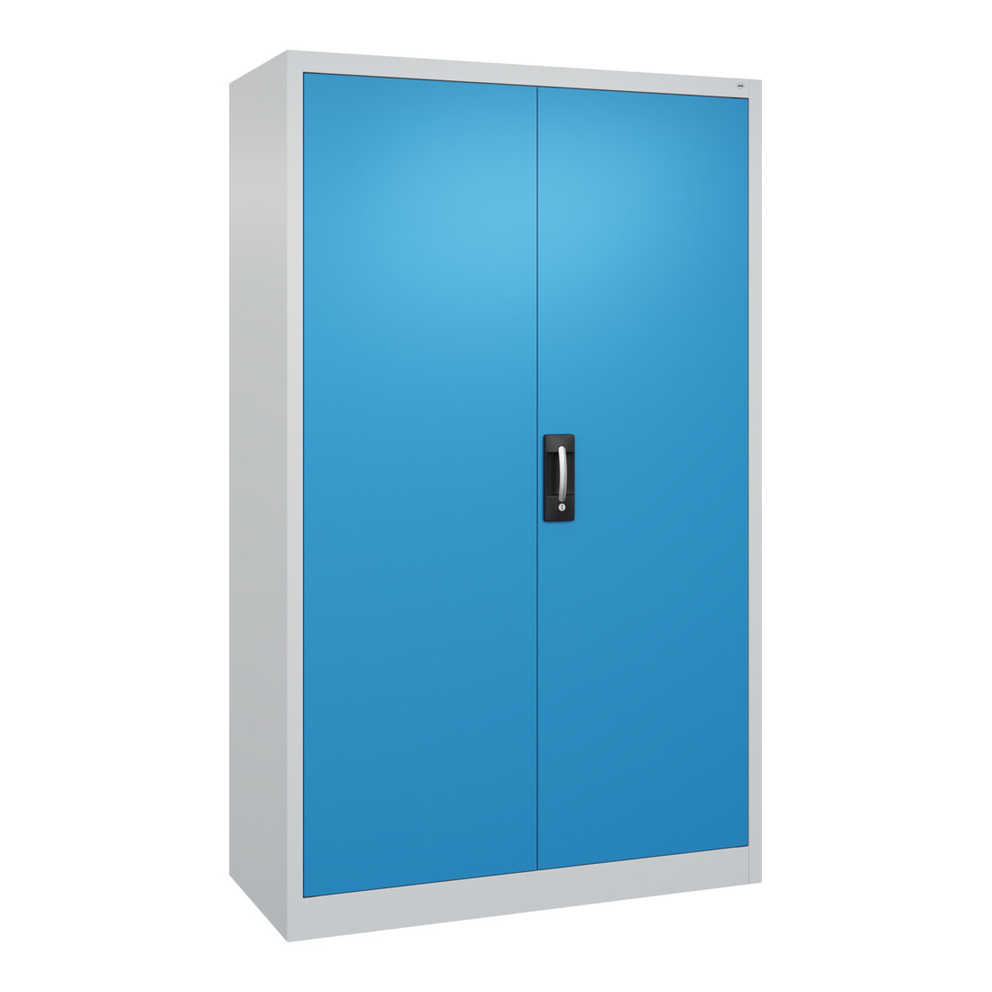 C+P Armoire à portes battantes Série 89, 1950x1200x500mm, 7035/5012