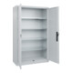 C+P Armoire à portes battantes Série 89, 1950x1200x500mm, 7035/7035-1