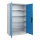 C+P Armoire à portes battantes Série 89, 1950x1200x600mm, 7035/5012-1