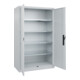C+P Armoire à portes battantes Série 89, 1950x1200x600mm, 7035/7035-1