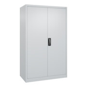 C+P Armoire à portes battantes Série 89, 1950x1200x600mm, 7035/7035-2
