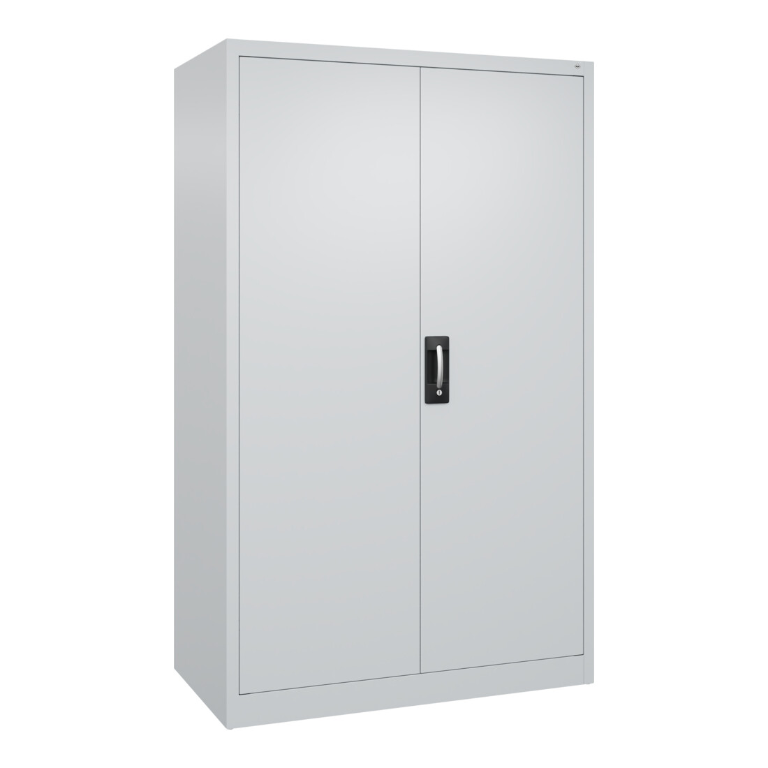 C+P Armoire à portes battantes Série 89, 1950x1200x600mm, 7035/7035