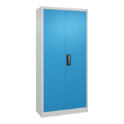 C+P Armoire à portes battantes Série 89, 1950x930x400mm, 7035/5012-2