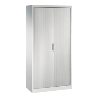 C+P Armoire à rideau en acier, 1980x1000x430 mm, 7035