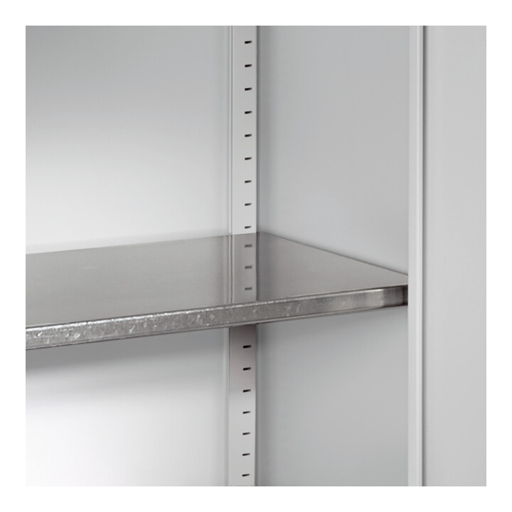 C+P Armoire d'atelier Basis PLUS, 1950x930x400mm, 7035/3020