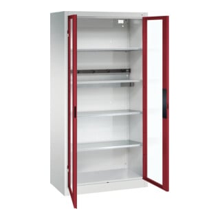 C+P Armoire de charge batterie Acurado, 1950x930x500mm, 7035/3003