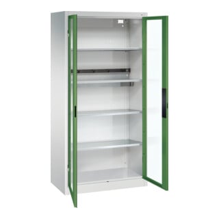 C+P Armoire de charge batterie Acurado, 1950x930x500mm, 7035/6011