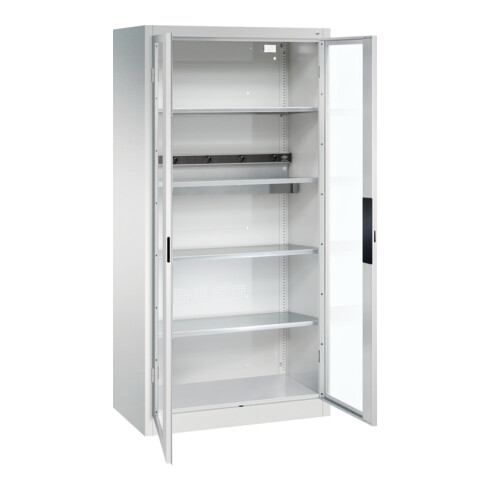 C+P Armoire de charge batterie Acurado, 1950x930x500mm, 7035/7035