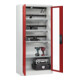 C+P Armoire de charge batterie avec ventilation Acurado, 1950x930x500mm, 7035/3003-1