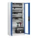 C+P Armoire de charge batterie avec ventilation Acurado, 1950x930x500mm, 7035/5010-1