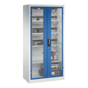 C+P Armoire de charge batterie avec ventilation Acurado, 1950x930x500mm, 7035/5010-2