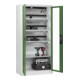 C+P Armoire de charge batterie avec ventilation Acurado, 1950x930x500mm, 7035/6011-1