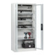 C+P Armoire de charge batterie avec ventilation Acurado, 1950x930x500mm, 7035/7035-1