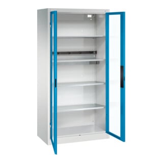 C+P Armoire de charge de batteries Acurado, 1950x930x500mm, 7035/5012