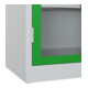 C+P Armoire de charge lourde Acurado Pro 1950 x 1000 x 500 mm 7035/6037