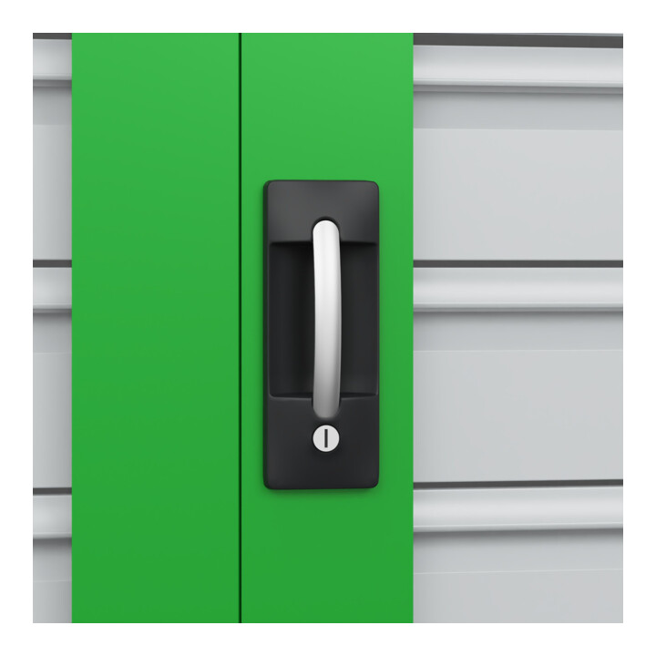 C+P Armoire de charge lourde Acurado Pro 1950 x 1000 x 500 mm 7035/6037