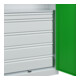 C+P Armoire de charge lourde Acurado Pro 1950 x 1000 x 500 mm 7035/6037