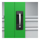 C+P Armoire de charge lourde Acurado Pro 1950 x 1000 x 500 mm 7035/6037