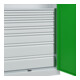 C+P Armoire de charge lourde Acurado Pro 1950 x 1000 x 500 mm 7035/6037