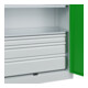 C+P Armoire de charge lourde Acurado Pro 1950 x 1000 x 500 mm 7035/6037