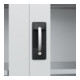 C+P Armoire de charge lourde Acurado Pro 1950 x 1000 x 500 mm gris