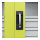 C+P Armoire de charge lourde Acurado Pro 1950 x 1000 x 500 mm gris