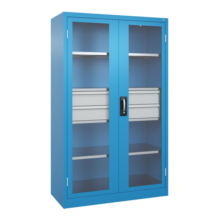 C+P Armoire de charge lourde Acurado Pro 1950 x 1200 x 500 mm RAL 5012