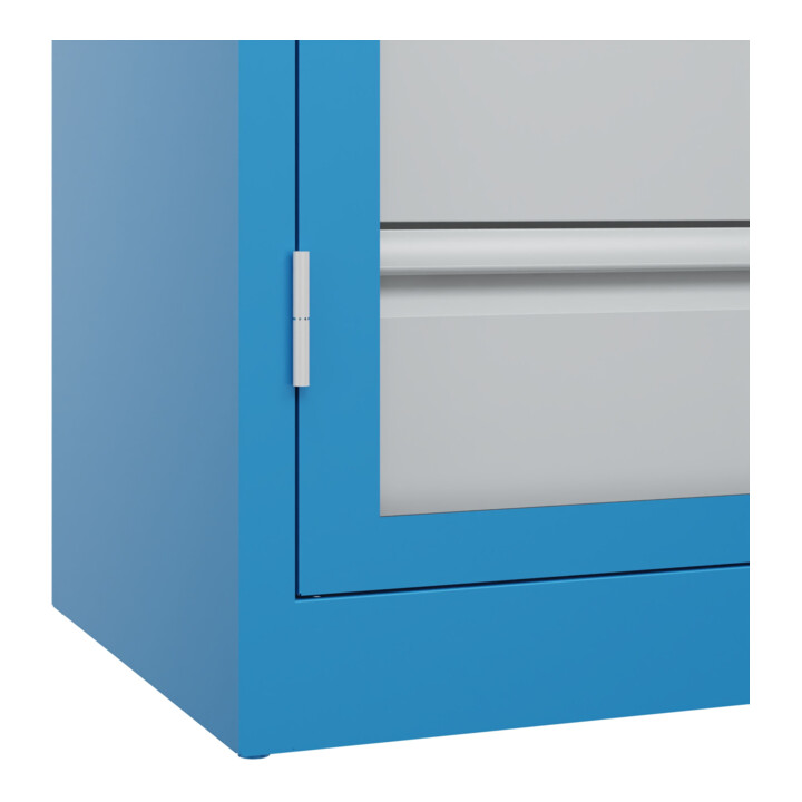 C+P Armoire de charge lourde Acurado Pro 1950 x 1200 x 500 mm RAL 5012