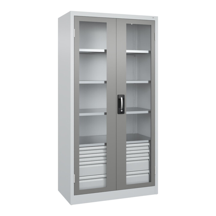 C+P Armoire de charge lourde avec tiroirs Acurado Pro 1950 × 1000 × 500 mm