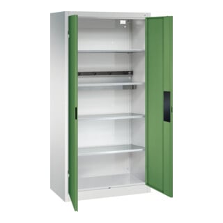 C+P Armoire de charge pour batteries Acurado, 1950x930x500mm, 7035/6011