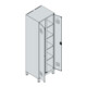 C+P Armoire de rangement Classic PLUS 2 compartiments pieds 1950 x 600 x 500 mm 7016/7035