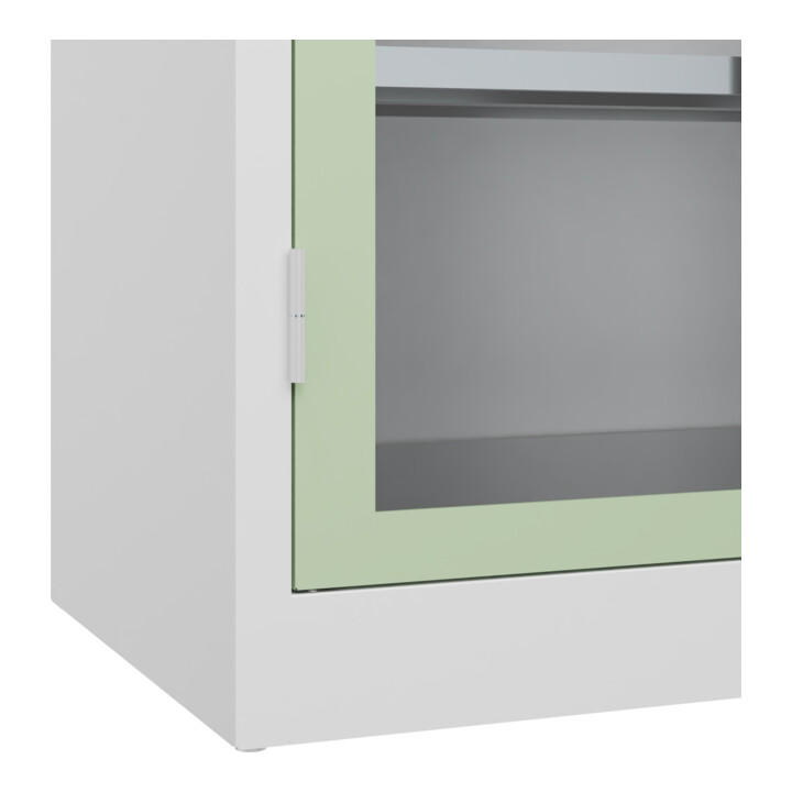C+P Armoire de rangement lourd Acurado Pro 1950 x 1200 x 500 mm 9016/6019